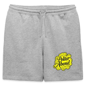 Enterrement de vie de garçon, enterrement de vie de garçon, - Short de survêtement homme premium - gris chiné - Devant - AI Model Male 178 light (178cm)