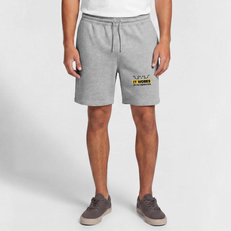 Coden Skripting Computerfreak Developer Statement Männer Premium Organic Sweatshorts