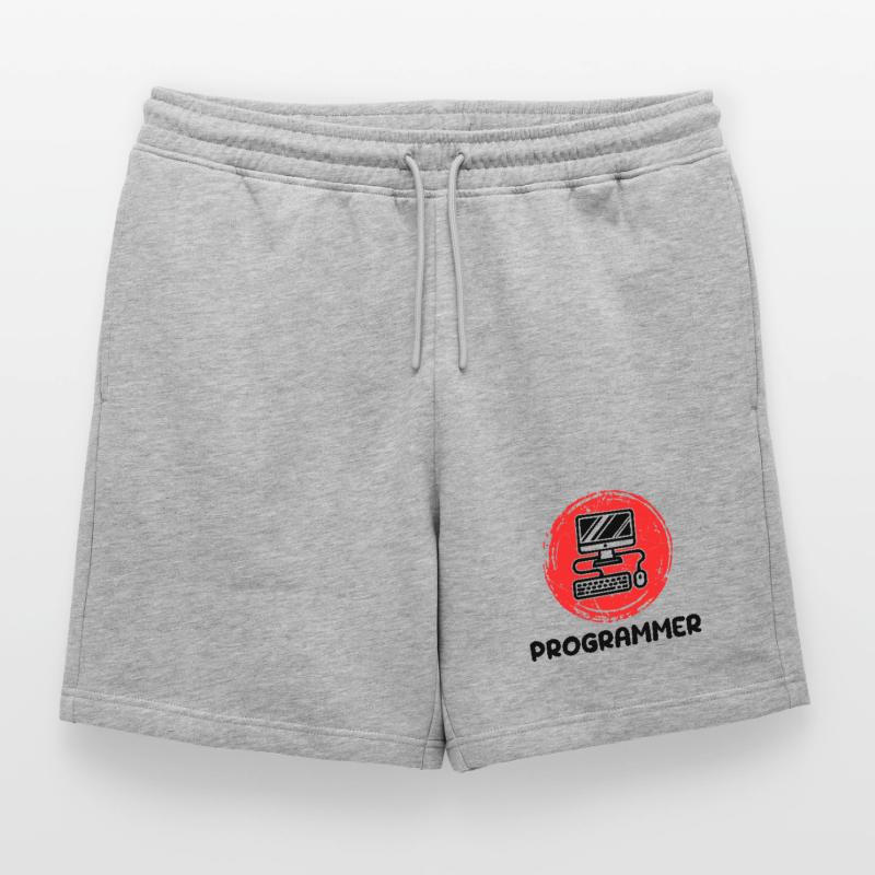 Computer Developer Programmierer Code Skripting Männer Premium Organic Sweatshorts