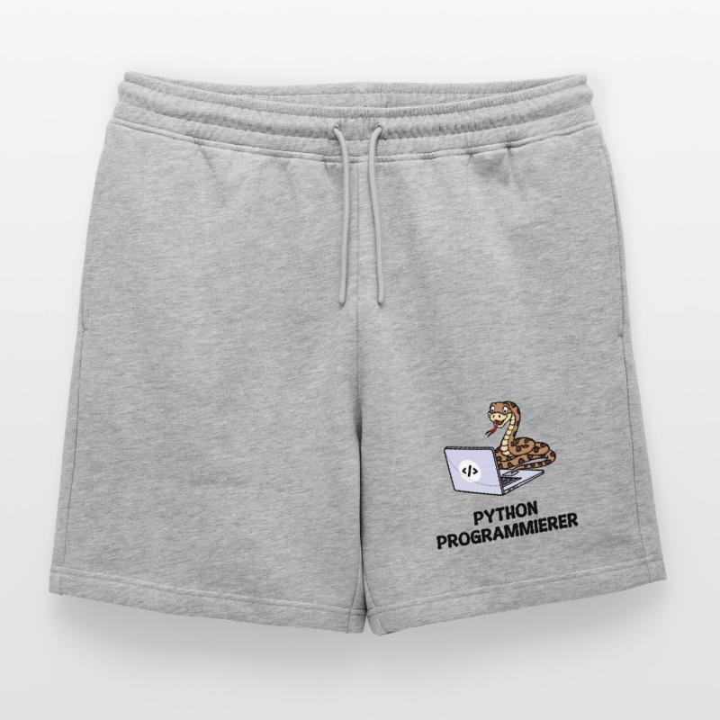 Programmer Computer Code Developer Statement Mens' Premium Organic Sweatshorts