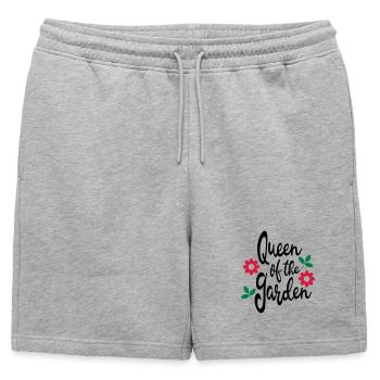 jardinier - Short de survêtement homme premium - gris chiné - Devant - AI Model Male 178 light (178cm)