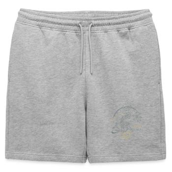 Nuit de Noël de Noël en bois de cerf - Short de survêtement homme premium - gris chiné - Devant - AI Model Male 178 light (178cm)