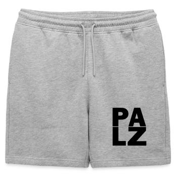 Pfalzluschd - Short de survêtement homme premium - gris chiné - Devant - AI Model Male 178 light (178cm)