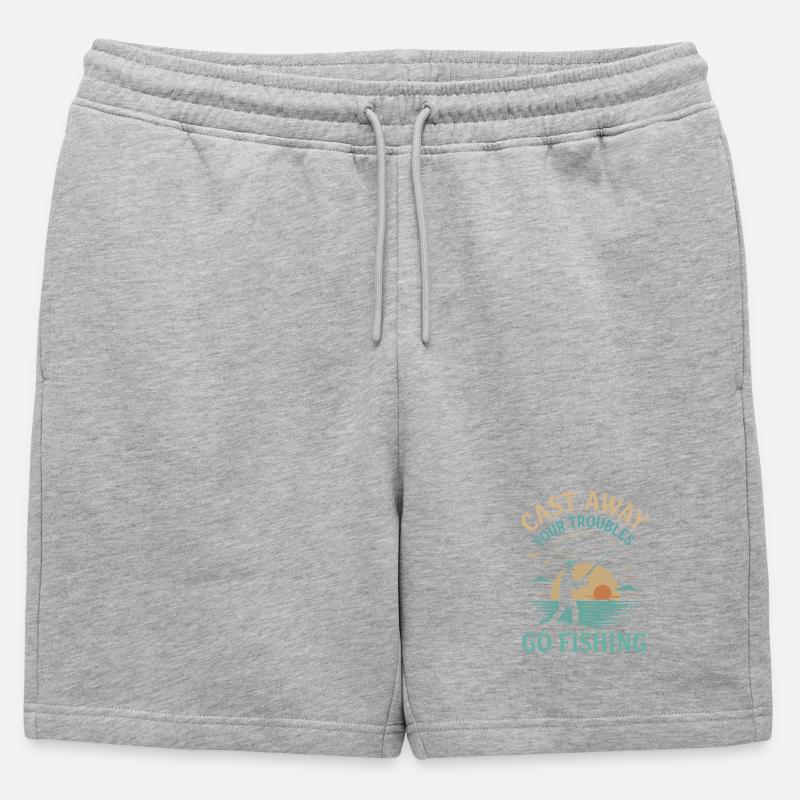 Sudo Apt-Get Install Kaffee - Männer Premium Organic Sweatshorts - Grau meliert