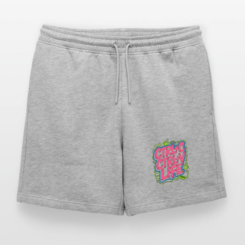 Remote Developer Ctrl+C Ctrl+V Life Web Developer Männer Premium Organic Sweatshorts