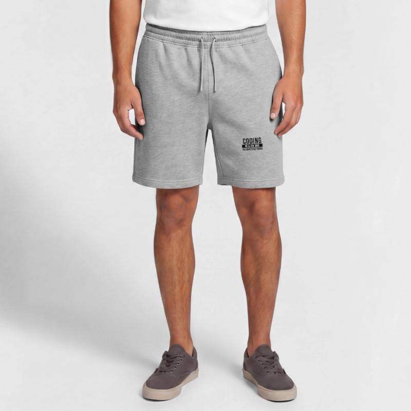 Coding Statement – Provocative Developer Design Mens' Premium Organic Sweatshorts