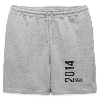 Décoration du 12e anniversaire 2014 12e anniversaire - Short de survêtement homme premium - gris chiné - Devant - AI Model Male 178 light (178cm)