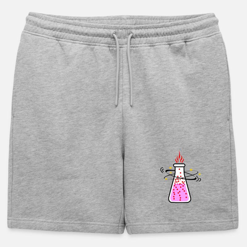 Gift oder Zaubertrank - Männer Premium Organic Sweatshorts - Grau meliert