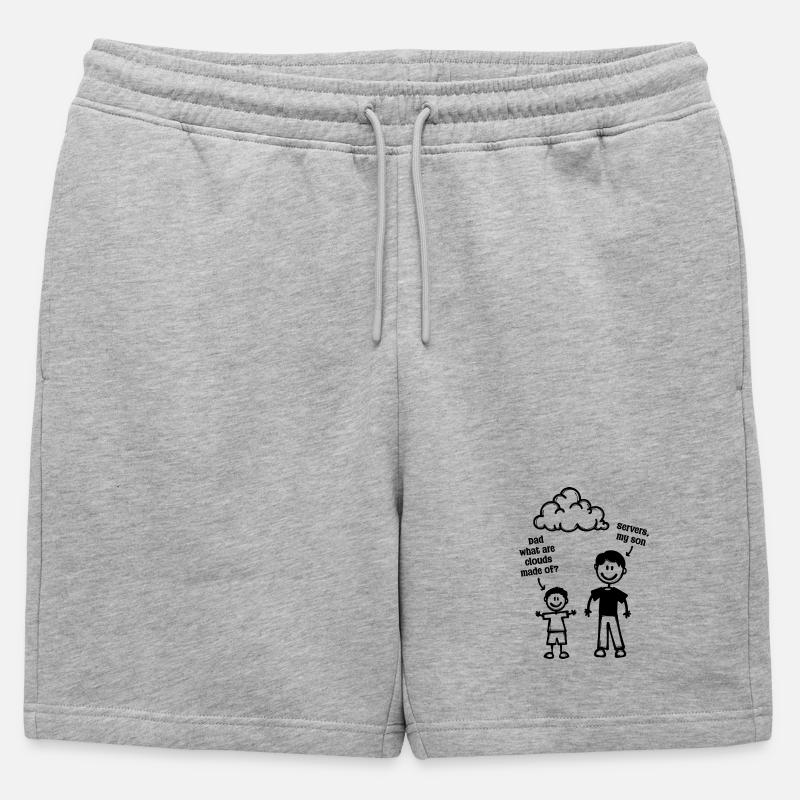 Bugfixing Skripting Statement Developer Bugs - Mens' Premium Organic Sweatshorts - heather grey