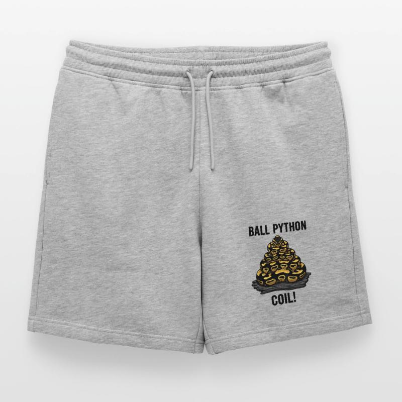 Python Royal Ball Python Coil Reptile Pyramide Short de survêtement homme premium