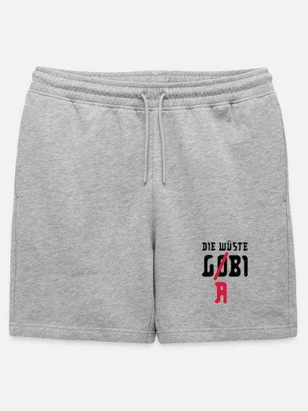 the desert g (o) (a) bilateral - Mens' Premium Organic Sweatshorts - heather grey