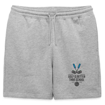 Le golf - Short de survêtement homme premium - gris chiné - Devant - AI Model Male 178 light (178cm)