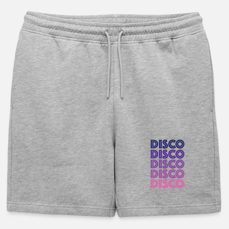 Disco Disco Disco - Mens' Premium Organic Sweatshorts - heather grey