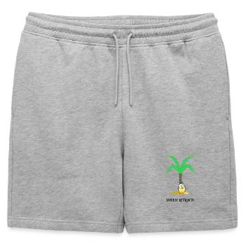 RETRAITE. COLLEGUE. RETRAITE. RETRAITEE. RETRAITE. - Short de survêtement homme premium - gris chiné - Devant - AI Model Male 178 light (178cm)