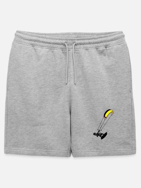 kite-surf - Mens' Premium Organic Sweatshorts - heather grey