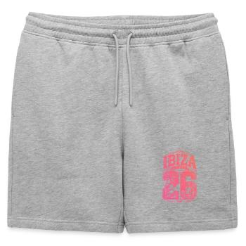 Maillot Ibiza 26 - Short de survêtement homme premium - gris chiné - Devant - AI Model Male 178 light (178cm)