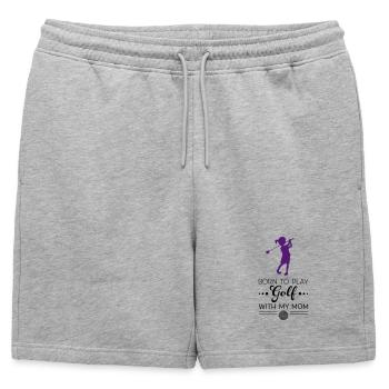 Le golf - Short de survêtement homme premium - gris chiné - Devant - AI Model Male 178 light (178cm)