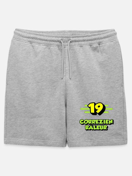 Complaining Correzien - Mens' Premium Organic Sweatshorts - heather grey