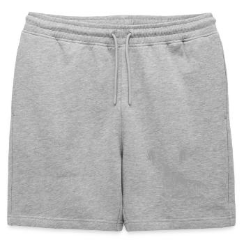 Élan - Short de survêtement homme premium - gris chiné - Devant - AI Model Male 178 light (178cm)