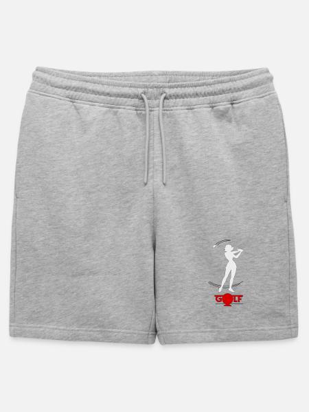 Golfeuse rétro - Short de survêtement homme premium - gris chiné