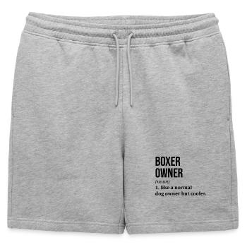 Boxer Boxer Boxer - Short de survêtement homme premium - gris chiné - Devant - AI Model Male 178 light (178cm)