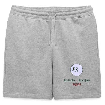 Yardage, bogey, peu importe - Short de survêtement homme premium - gris chiné - Devant - AI Model Male 178 light (178cm)