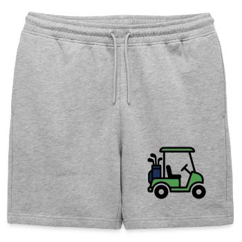 Voiturette de golf Voiture de golf Club de golf Hommes - Short de survêtement homme premium - gris chiné - Devant - AI Model Male 178 light (178cm)