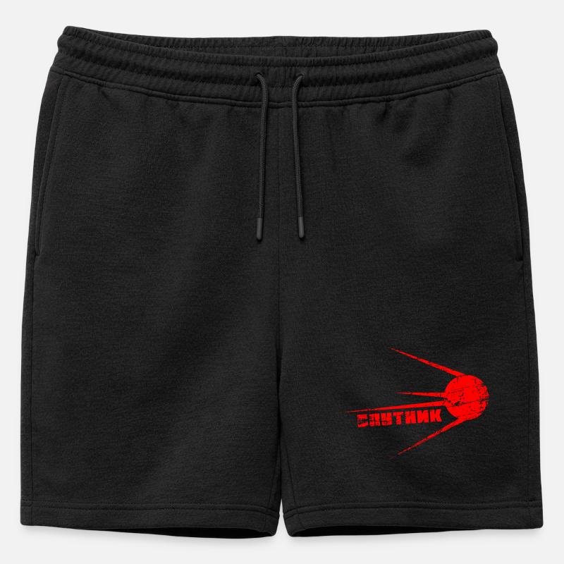 sputnik - Mens' Premium Organic Sweatshorts - black