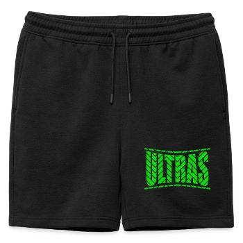 ultras cadeau de conception de t-shirt pour les fans de football - Short de survêtement homme premium - noir - Devant - AI Model Male 178 light (178cm)
