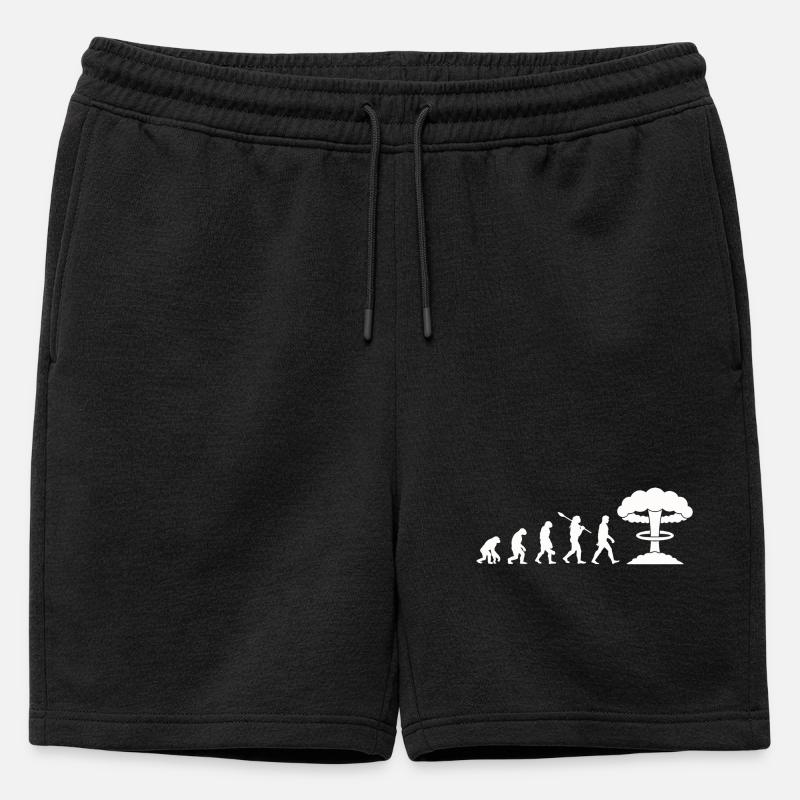 Bombe nucléaire Evolution - Short de survêtement homme premium - noir