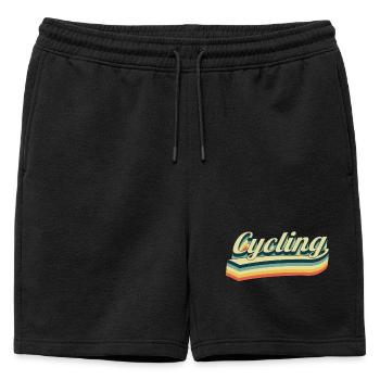 Cycling - Vélo - Short de survêtement homme premium - noir - Devant - AI Model Male 178 light (178cm)