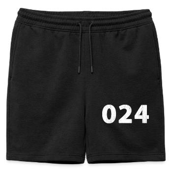 024 Nijmegen Beuningen Wijchen Molenhoek Lent Leur - Short de survêtement homme premium - noir - Devant - AI Model Male 178 light (178cm)