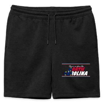 Caroline du Nord Aucun endroit pareil - Short de survêtement homme premium - noir - Devant - AI Model Male 178 light (178cm)