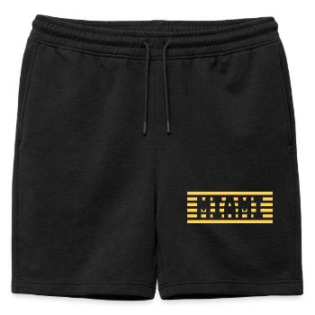 Miami - Short de survêtement homme premium - noir - Devant - AI Model Male 178 light (178cm)