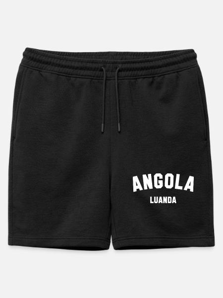 LUANDA, Angola - Mens' Premium Organic Sweatshorts - black