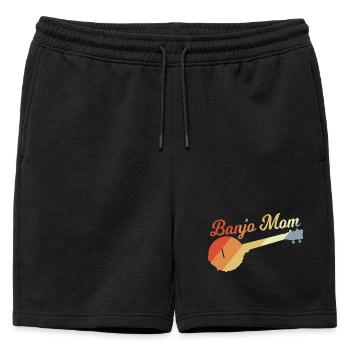 Banjo Mama - Short de survêtement homme premium - noir - Devant - AI Model Male 178 light (178cm)