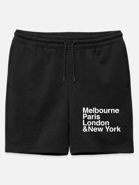 GRAND SLAM Tennis - Mens' Premium Organic Sweatshorts - black