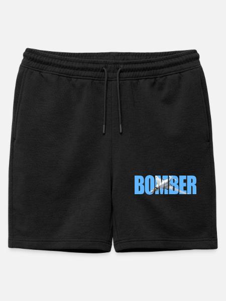 Bomber Tu-160 - Mens' Premium Organic Sweatshorts - black