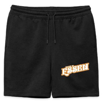 Essen - parce que c’est votre ville ! - Short de survêtement homme premium - noir - Devant - AI Model Male 178 light (178cm)