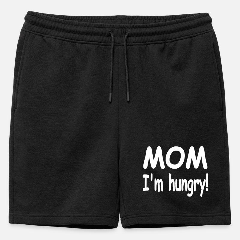 Mutter - Männer Premium Organic Sweatshorts - Schwarz