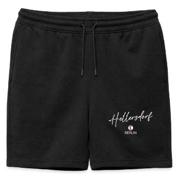 Hellersdorf - Drapeau de Berlin - Ours de Berlin - Berli - Short de survêtement homme premium - noir - Devant - AI Model Male 178 light (178cm)