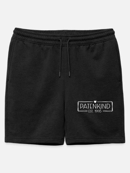 Sponsored child est. 1995 - Mens' Premium Organic Sweatshorts - black