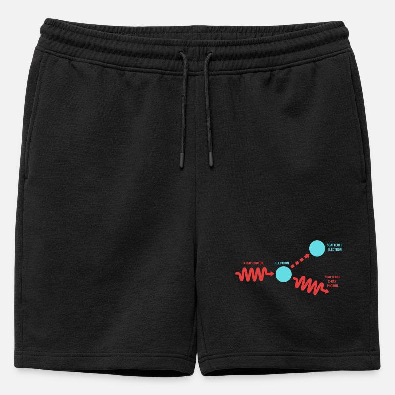 Quantum Physics Quantum Mechanics Quantum Leap - Mens' Premium Organic Sweatshorts - black