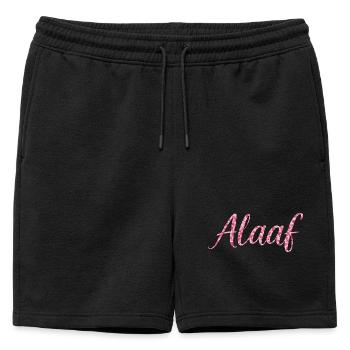 Idée de costume pour le carnaval de Cologne pour la chemise Alaaf - Short de survêtement homme premium - noir - Devant - AI Model Male 178 light (178cm)