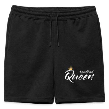 Artistic cycling, artistic cycling, indoor cycling - Mens' Premium Organic Sweatshorts - black - Front - AI Model Male 178 light (178cm)