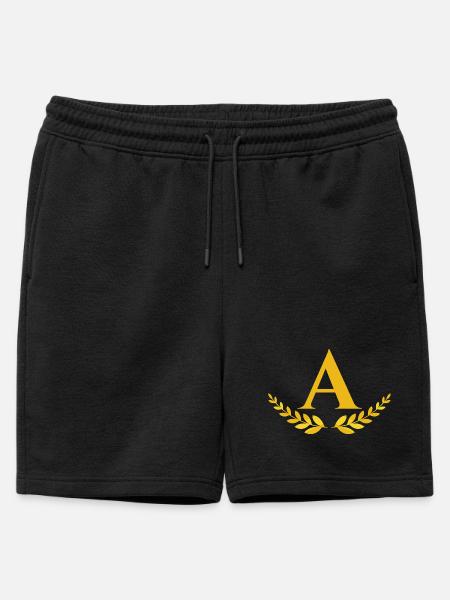 A - Mens' Premium Organic Sweatshorts - black