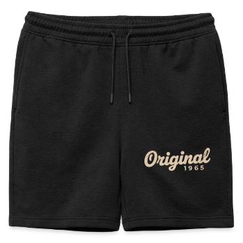 Cadeau d’anniversaire 1965 | Nées en 1965 - Short de survêtement homme premium - noir - Devant - AI Model Male 178 light (178cm)