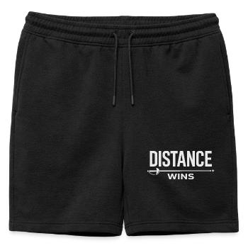 Escrime Escrime Athlète Sports d’escrime - Short de survêtement homme premium - noir - Devant - AI Model Male 178 light (178cm)