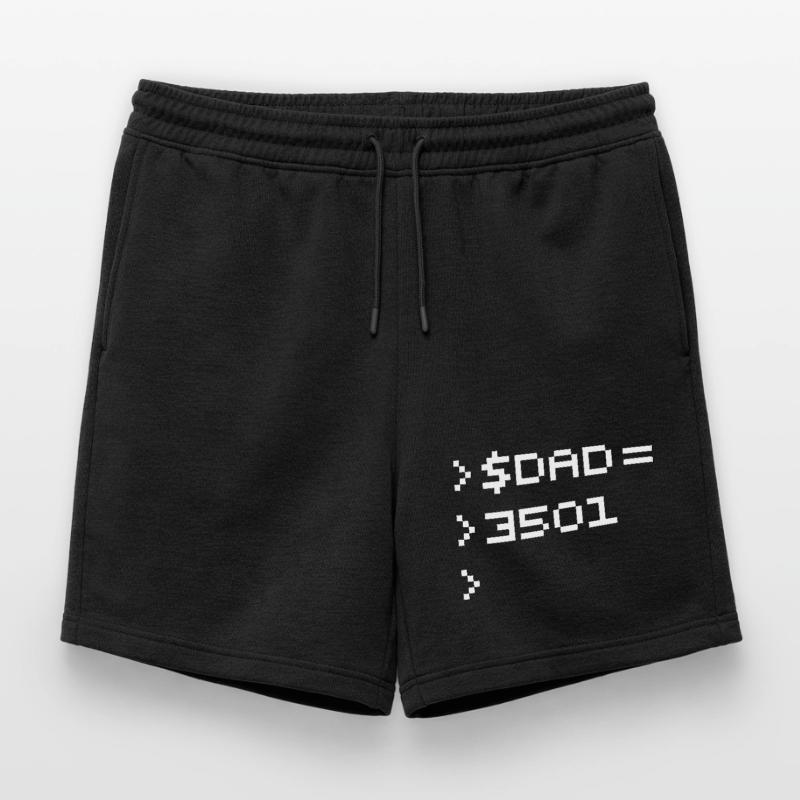 DAD Terminal de Pixels Nerd Code 8-Bits Rétro Short de survêtement homme premium
