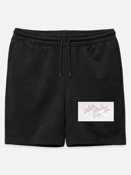 Hand of the Protector - Mens' Premium Organic Sweatshorts - black